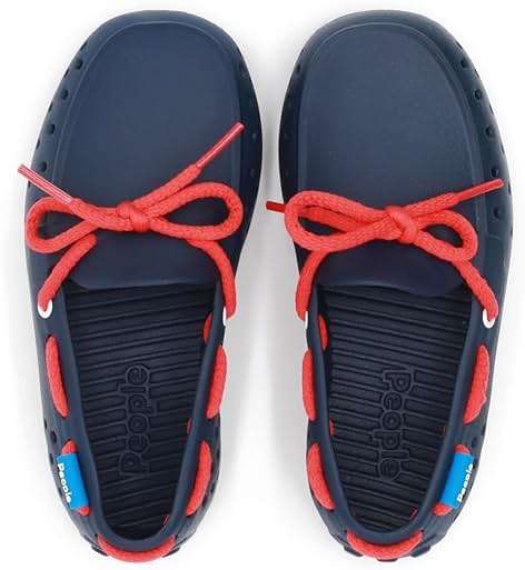 People Footwear Senna Kids - Waterproof Slip-On Rubber Loafers, Lightweight Durable Boat Shoes for Boys & Girls, Non-Slip Water Shoes for Outdoors - Image 8