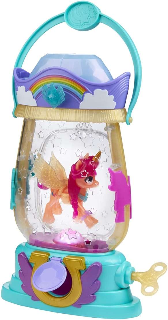 My Little Pony: A New Generation Movie Sparkle Reveal Lantern Sunny Starscout - Light Up Toy with 25 Pieces, Surprise Reveals for Kids - Image 1