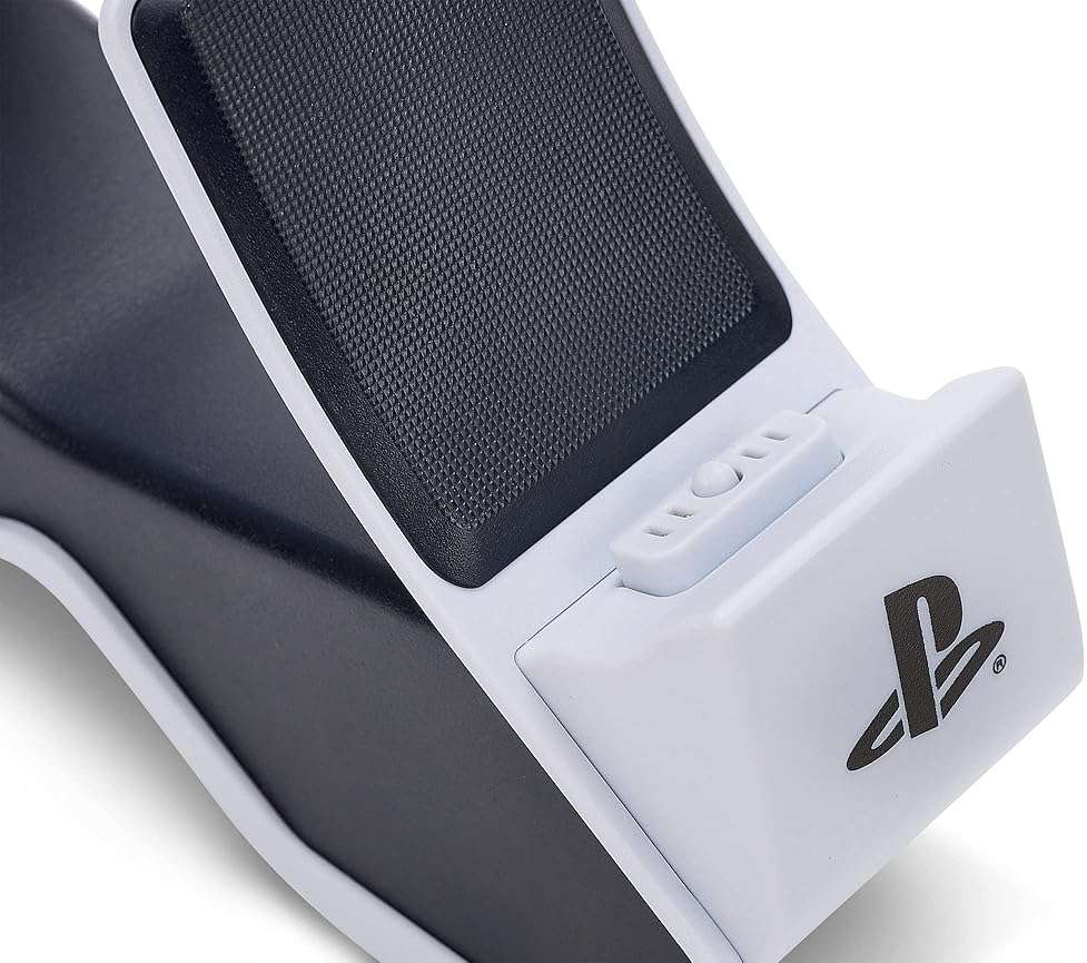 PowerA Twin Charging Station for Dualsense Wireless Controllers, Dualsense Controller Charging, Charge, Sony PlayStation, PS5, Officially Licensed - PlayStation 5 - Image 5
