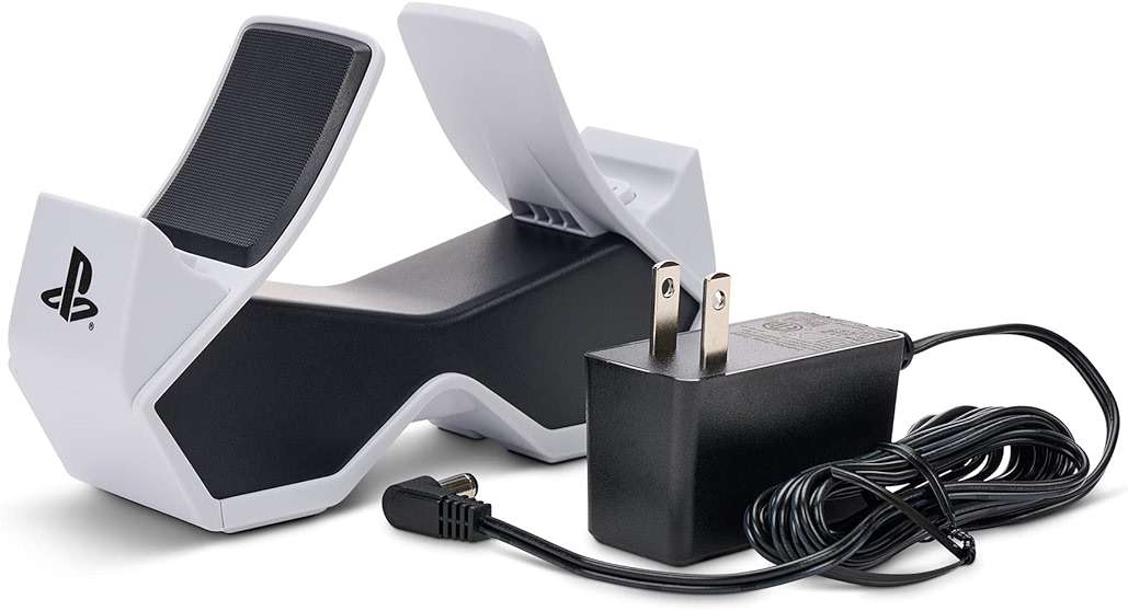 PowerA Twin Charging Station for Dualsense Wireless Controllers, Dualsense Controller Charging, Charge, Sony PlayStation, PS5, Officially Licensed - PlayStation 5 - Image 9