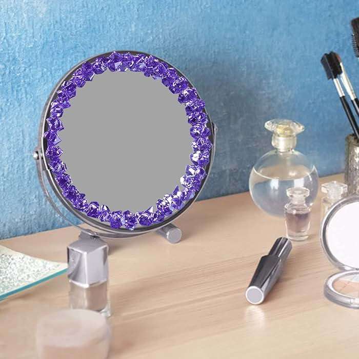 Acrylic Crushed Ice Rocks, Babenest 150 PCS Fake Crystals Plastic Ice Cubes Diamonds Gems for Vase Fillers, Home Decoration, Table Scatter, Event, Wedding, Arts & Crafts (Purple) - Image 7
