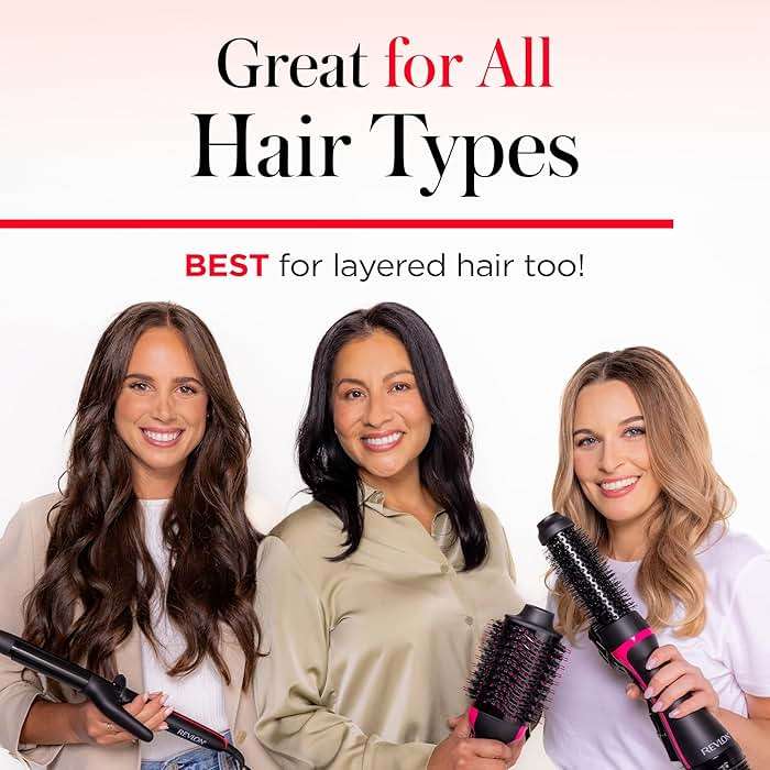 REVLON One-Step Hair Dryer and Styler - Root Booster Round Brush for Styling, Dryer Brush for Fast and Easy Salon-Quality Blowout, More Shine and Less Frizz (1-1/2 in) - Image 7