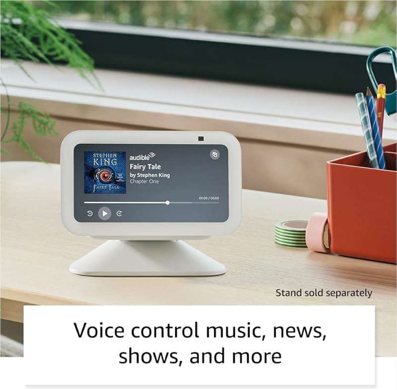 Amazon Echo Show 5 (newest model), Smart display, Designed for Alexa+, 2x the bass and clearer sound, Charcoal - Image 4