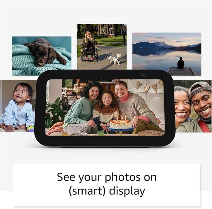 Amazon Echo Show 5 (newest model), Smart display, Designed for Alexa+, 2x the bass and clearer sound, Charcoal - Image 6