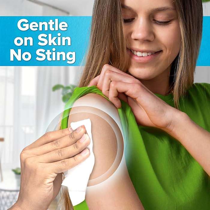 JJ CARE Adhesive Remover Wipes [Pack of 50] - Large Stoma Wipes - Sting Free Adhesive Remover for Skin Ostomy, Stoma, Colostomy Devices and Dressings - Image 9