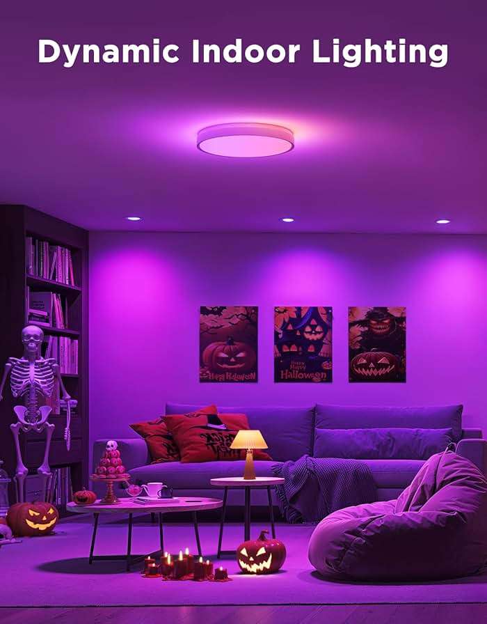 Govee Smart Light Bulbs, Color Changing Light Bulb, Work with Alexa and Google Assistant, 16 Million Colors RGBWW, WiFi & Bluetooth LED Light Bulbs, Music Sync, A19, 800 Lumens, 4 Pack - Image 9