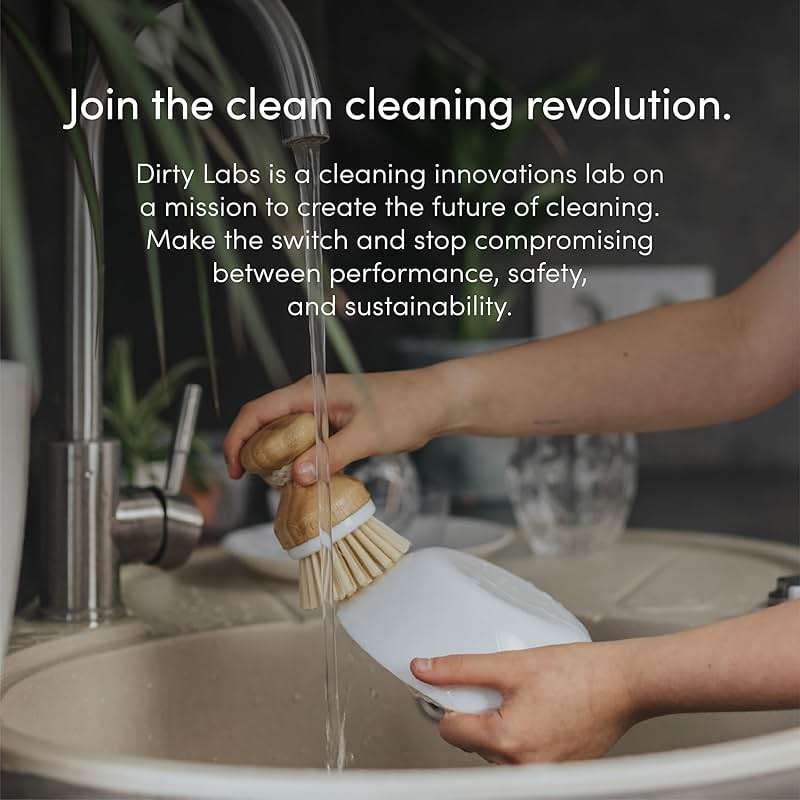 Dirty Labs | Dishwasher Detergent and Booster | Aestival Scent | 48 Loads (1 lb) | Ultra Clean, Spot Free, Quick Wash Optimized | Hyper Concentrated - Image 5