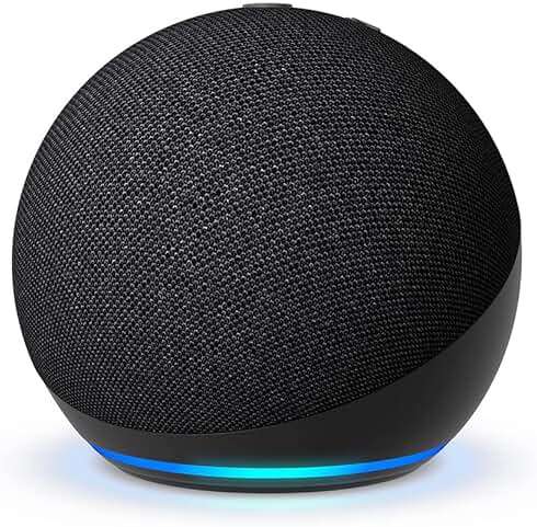 Amazon Echo Dot (newest model) - Vibrant sounding speaker, Designed for Alexa+, Great for bedrooms, dining rooms and offices, Charcoal - Image 1
