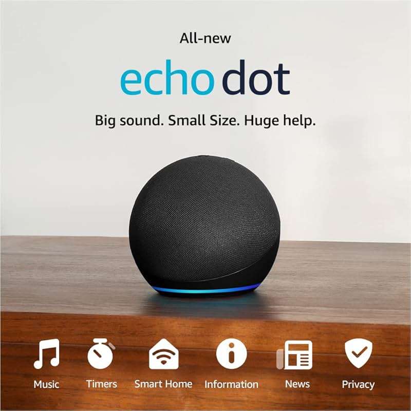 Amazon Echo Dot (newest model) - Vibrant sounding speaker, Designed for Alexa+, Great for bedrooms, dining rooms and offices, Charcoal - Image 11