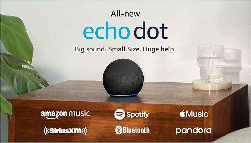 Amazon Echo Dot (newest model) - Vibrant sounding speaker, Designed for Alexa+, Great for bedrooms, dining rooms and offices, Charcoal - Image 13