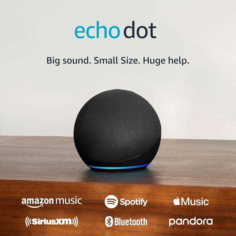 Amazon Echo Dot (newest model) - Vibrant sounding speaker, Designed for Alexa+, Great for bedrooms, dining rooms and offices, Charcoal - Image 15