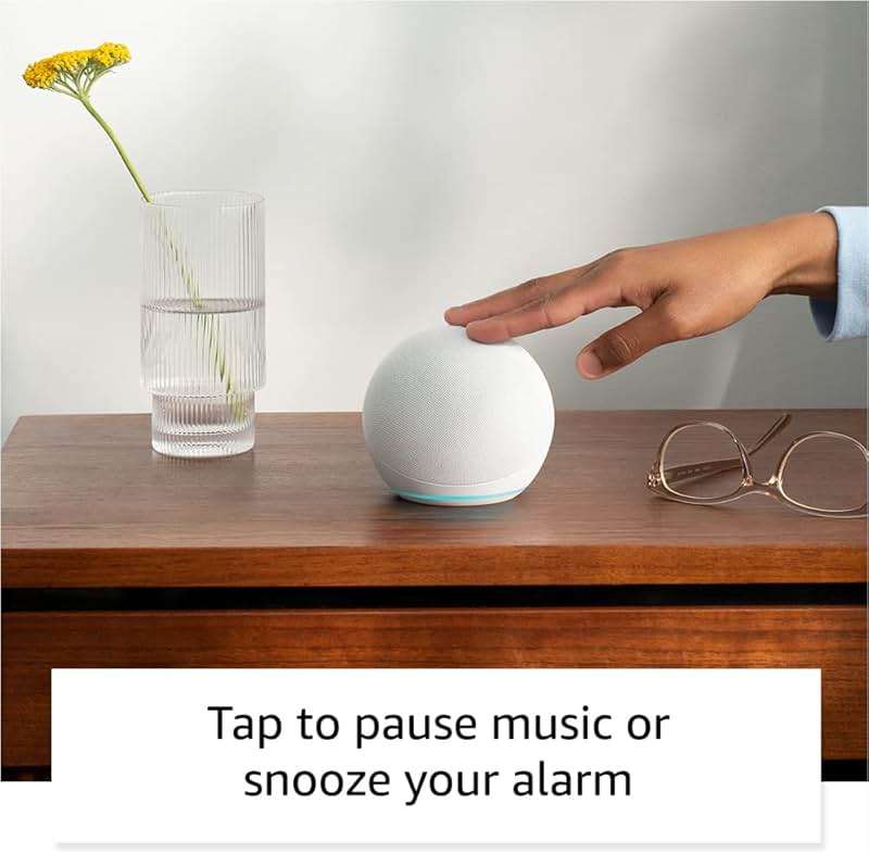 Amazon Echo Dot (newest model) - Vibrant sounding speaker, Designed for Alexa+, Great for bedrooms, dining rooms and offices, Deep Sea Blue - Image 7