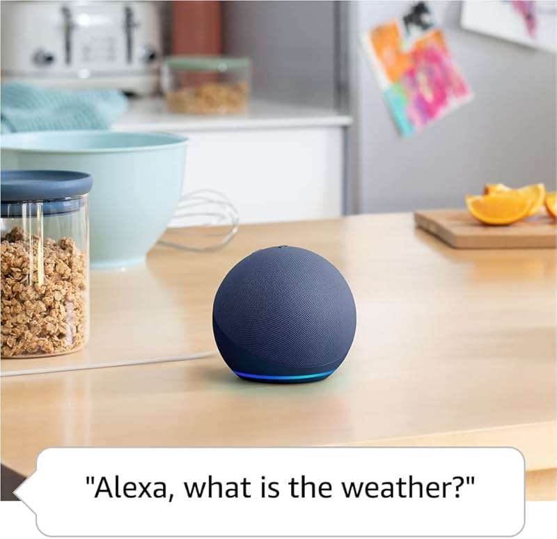 Amazon Echo Dot (newest model) - Vibrant sounding speaker, Designed for Alexa+, Great for bedrooms, dining rooms and offices, Glacier White - Image 4