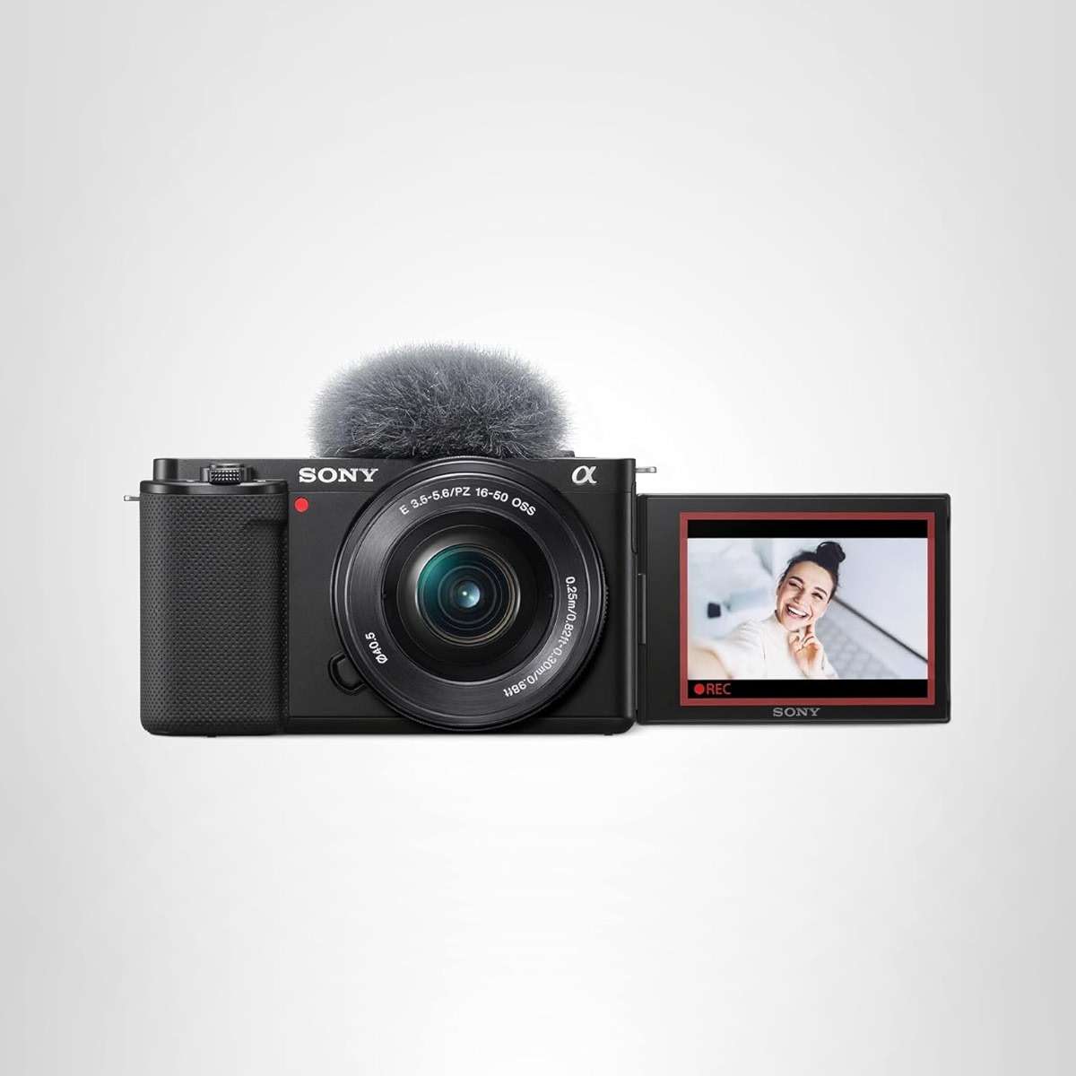 Sony Alpha ZV-E10 - APS-C Interchangeable Lens Mirrorless Vlog Camera Kit - Black - Image 11