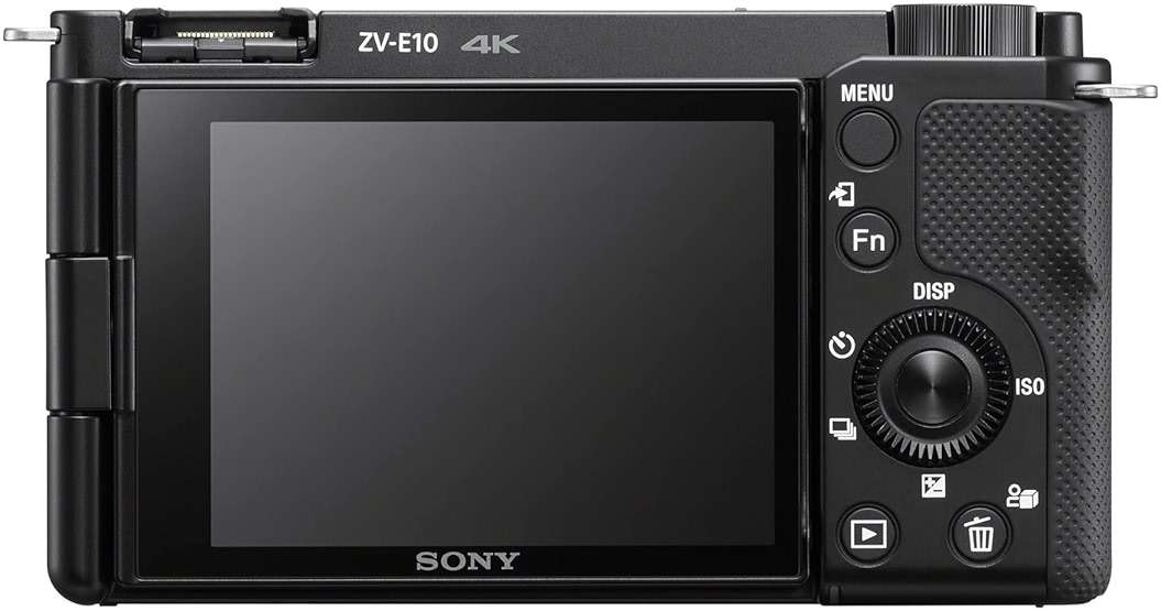 Sony Alpha ZV-E10 - APS-C Interchangeable Lens Mirrorless Vlog Camera Kit - Black - Image 4