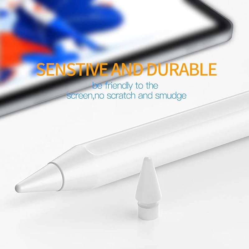 AWINNER Replacement Tips Compatible for Apple Pencil 1st & 2nd Generation 4 Pack - Precise Stylus Nib for iPad Pro Pencil, Smooth Writing Drawing Pen Tip, Compatible with Pencil Pro & Logitech Crayon - Image 6