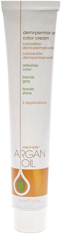 One n Only Argan Oil Permanent Color Cream - 5NN Rich Natural Light Brown Hair Color Unisex 3 oz - Image 2