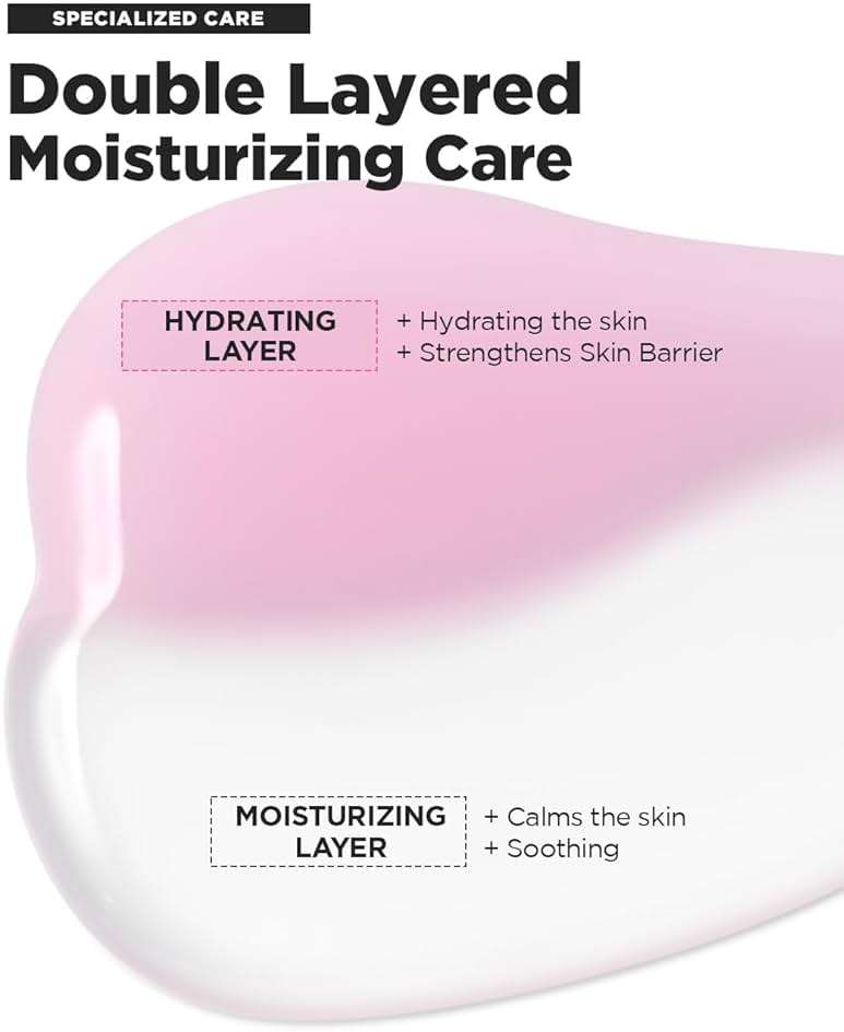 SKINRxLAB MadeCera Cream Double Essence Korean Toner 150ml (5.07fl.oz.) - Hydrating and Soothing with Milk Protein, Ceramide, Beta-Glucan - Moisturizing Strawberry Milky Toner for Irritated Skin - Image 5