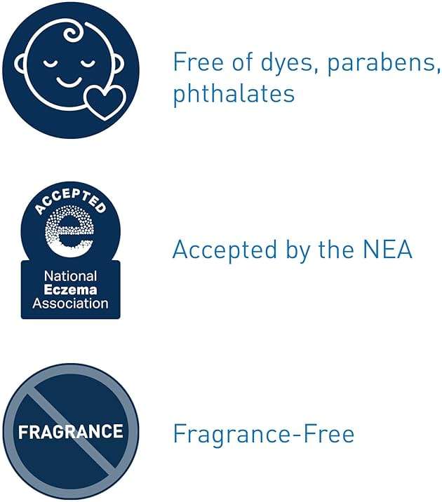 CeraVe Baby Cream, Gentle Moisturizing Cream with Ceramides, Fragrance, Paraben, Dye & Phthalates Free, Rich & Non-Greasy Feel, Gentle Baby Skin Care, 8 Ounce - Image 4