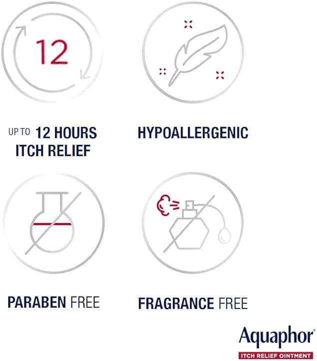Aquaphor Itch Relief Ointment, Maximum Strength 1% Hydrocortisone, Relieves Itch from Skin Irritation, Insect Bites, Psoriasis, Skin Rashes, Eczema, & Poison Ivy, 2 oz - Image 3