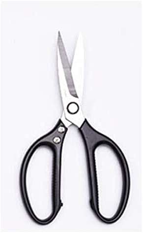 Edward Kitchen Scissors - Heavy Duty Stainless Steel Scissors for Meat, Cooking, Herbs - Dishwasher Safe (1, Black) - Image 3