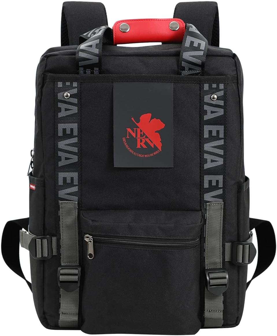 FIREFIRST X Neon Genesis Evangelion Anime Backpack,15.6 Inch Laptop Bag for Travel/Office- Anime Merch for Birthday Gifts - Image 5