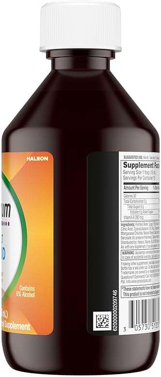 Centrum Liquid Multivitamin for Adults, Multivitamin/Multimineral Supplement with B Vitamins and Antioxidants, Citrus Flavor - 8 Fl Oz - Image 13