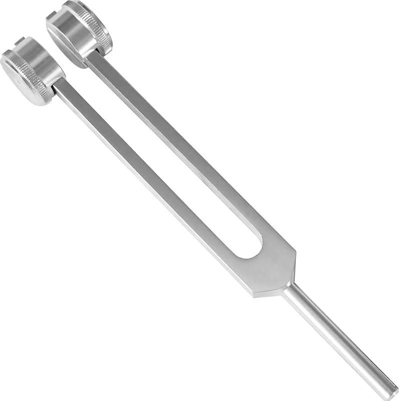 DEXSUR Medical Grade Aluminum Alloy Sensory Tuning Fork Activator For Healing, Therapy Non Magnetic, One Each of C 128 Tuning Fork - Image 1