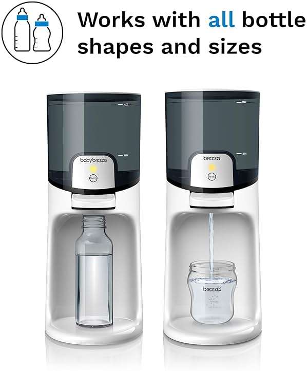 Baby Brezza Instant Baby Bottle Maker with 3 Temperature Settings for Formula Warming, 50oz Tank Capacity, 24/7 Warm Water Dispenser, Electric Kettle Alternative - Image 5