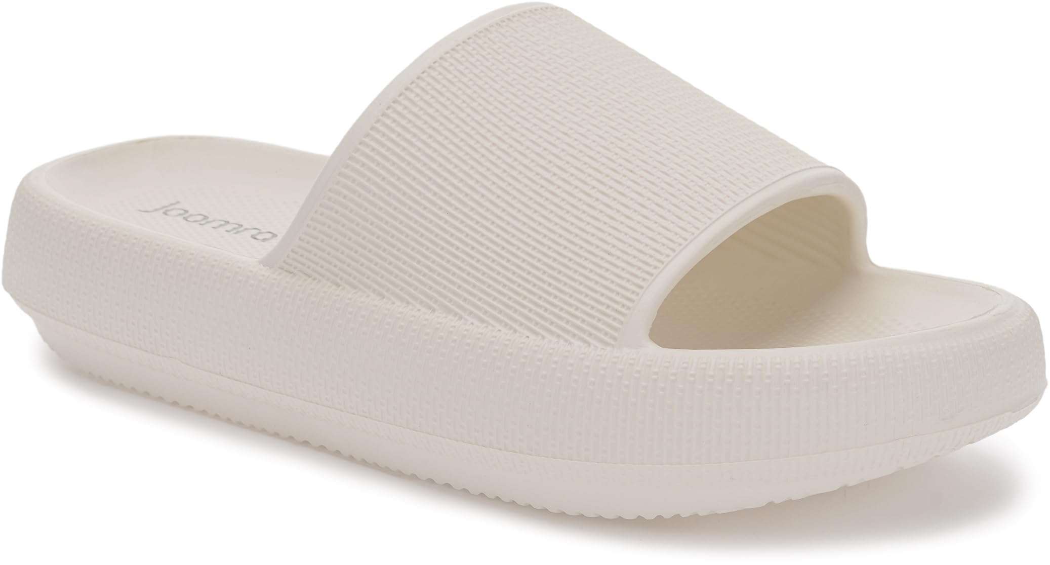 Joomra Pillow Slippers for Women and Men Non Slip Quick Drying Shower Slides Bathroom Sandals | Ultra Cushion | Thick Sole - Image 1