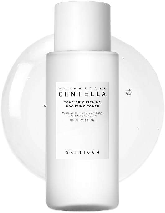 SKIN1004 Tone Balancing Boosting Toner, Korean Face Toner for Uneven Skin Tone, Centella Toner with Niacinamide & MadeWhite, Gentle Exfoliating, Radiant Skin, Korean Skin Care, 7.10 fl.oz / 210ml - Image 1