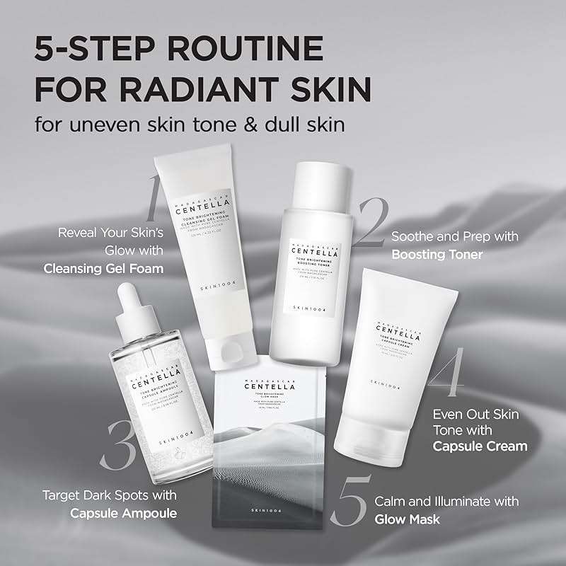 SKIN1004 Tone Balancing Boosting Toner, Korean Face Toner for Uneven Skin Tone, Centella Toner with Niacinamide & MadeWhite, Gentle Exfoliating, Radiant Skin, Korean Skin Care, 7.10 fl.oz / 210ml - Image 8