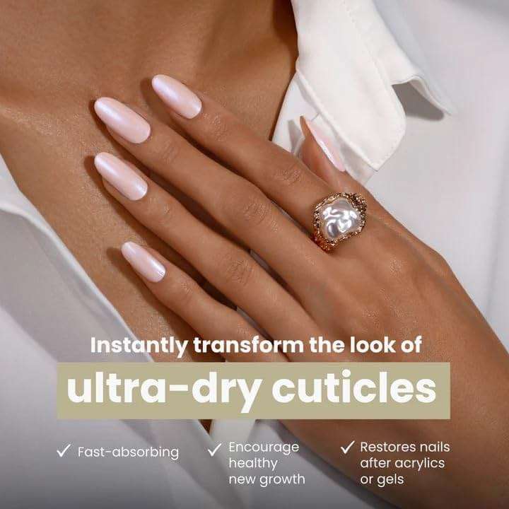 LONDONTOWN Nourishing Cuticle Oil for Softer, Healthier Nail Care - Deeply Moisturizing for Dry Cracked Skin & Cuticles, Vegan & Cruelty-Free - Image 3