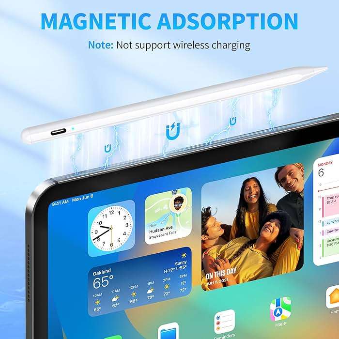 Stylus Pen for Touchscreen, Compatible for Android & iOS Phones/Tablet, Fast Charge Universal Stylus Pen for i-Phone, i-Pad, Tab A9+, High Sensitivity & Precision Stylist Pencil for Writing/Drawing - Image 6