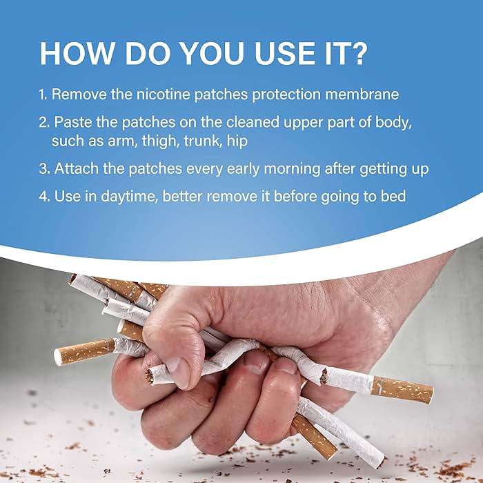 Nicotine Patches to Help Quit Smoking, Stop Smoking - Delivered Over 24 Hours Nicotine Transdermal System to Stop Smoking Aids that Work (Stop Smoking 21mg [Step 1]) - Image 3