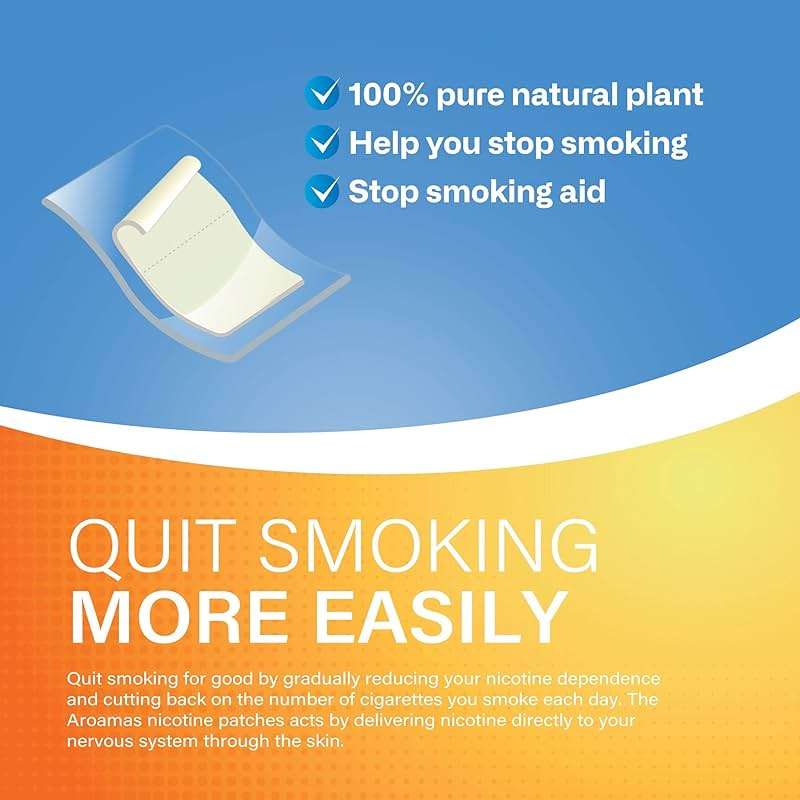 Nicotine Patches to Help Quit Smoking, Stop Smoking - Delivered Over 24 Hours Nicotine Transdermal System to Stop Smoking Aids that Work (Stop Smoking 21mg [Step 1]) - Image 4