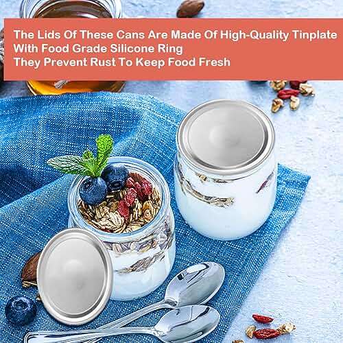 SLifeJars Regular Mouth Canning Lids 180Pcs Mason Jar Lids Food Grade Material Airtight Jar Lid Leak Proof Canning Split-type Lid for Regular Mouth Mason Jars(Silver/70MM) - Image 5