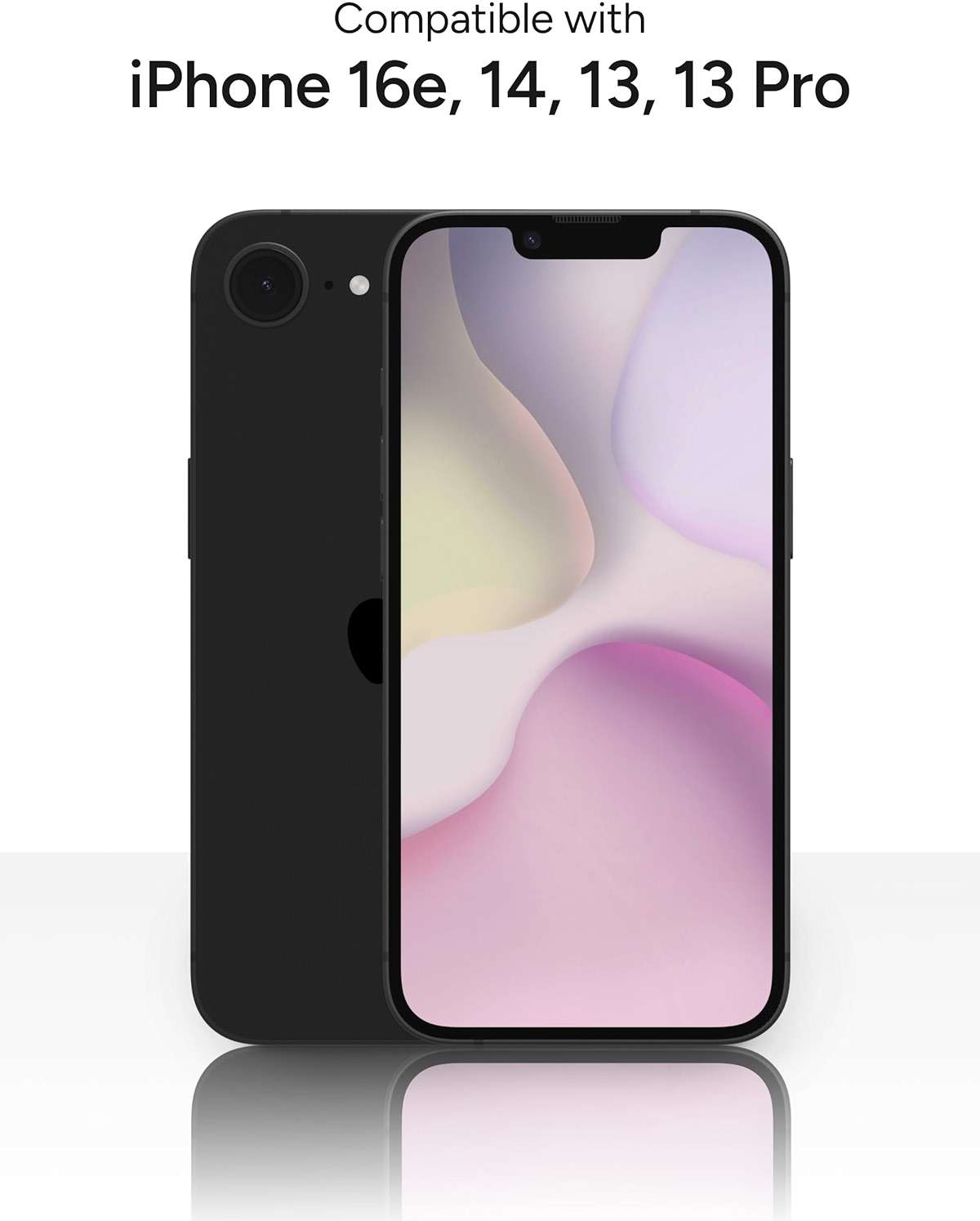 ZAGG Glass Elite VisionGuard Screen Protector for Apple iPhone 17e/ 16e/ 14/13/ 13 Pro - 5X Stronger, Blue-Light Protection, Anti-Fingerprint Technology, InvisibleShield, Easy to Install - Image 3