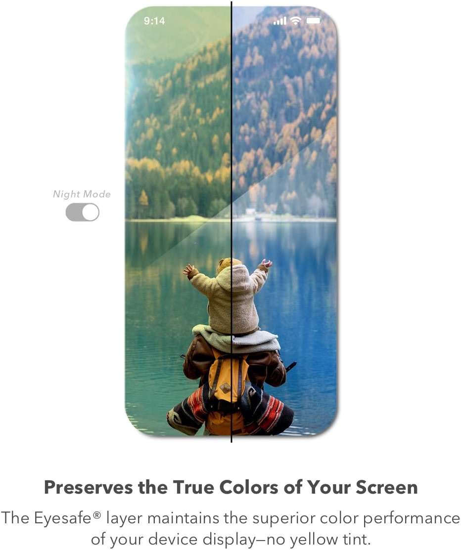 ZAGG Glass Elite VisionGuard Screen Protector for Apple iPhone 17e/ 16e/ 14/13/ 13 Pro - 5X Stronger, Blue-Light Protection, Anti-Fingerprint Technology, InvisibleShield, Easy to Install - Image 7