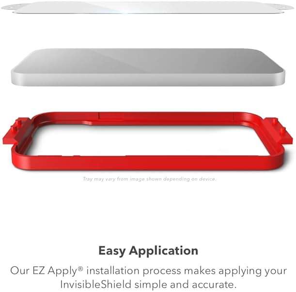 ZAGG Glass Elite VisionGuard Screen Protector for Apple iPhone 14 Plus/ 13 Pro Max - 5X Stronger, Blue-Light Protection, Anti-Fingerprint Technology, InvisibleShield, Easy to Install - Image 4