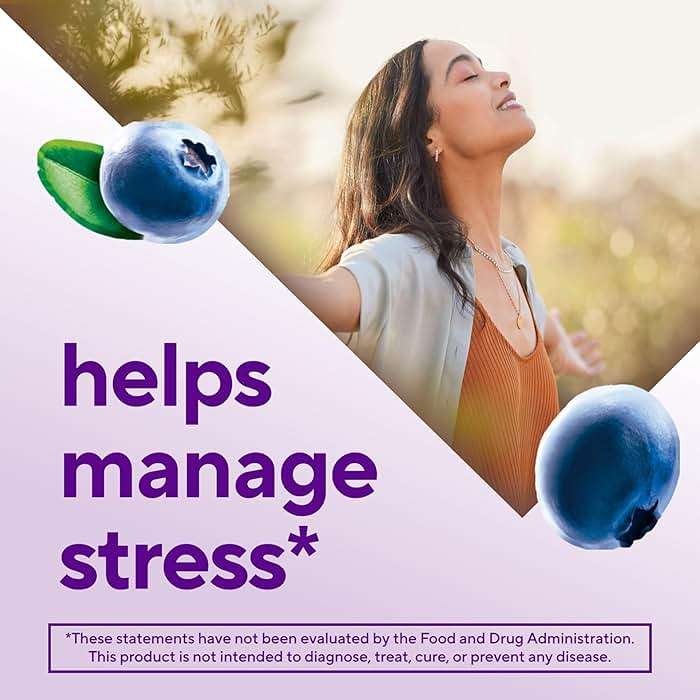 Vitafusion Ashwagandha Gummies –Clinically Shown Adaptogen Sensoril Ashwagandha 125mg Per Serving – Help Manage Stress – Chewable Gummy Vitamins/ Alternative to Liquid Capsules Drops Powder, 60 Count - Image 3