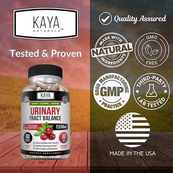 Kaya Naturals - D-Mannose - Urinary Tract UT Cleanse & Bladder Health - Made with Cranberry, Hibiscus & Dandelion Root - D Mannose Capsules Cranberry Supplement - 60 Veggie Capsules - Image 4