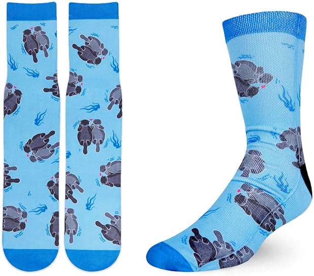 Mens Funny Crazy Socks Unisex Novelty Cool Funky 3D Printed Crew Socks Boys Patterned Basketball Tube Socks Christmas Gifts - Image 3