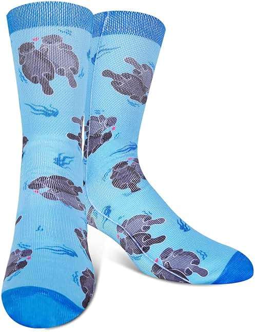 Mens Funny Crazy Socks Unisex Novelty Cool Funky 3D Printed Crew Socks Boys Patterned Basketball Tube Socks Christmas Gifts - Image 9