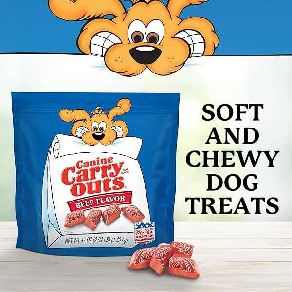 Canine Carry Outs Beef Flavor Dog Treats, 47oz Bag - Image 5