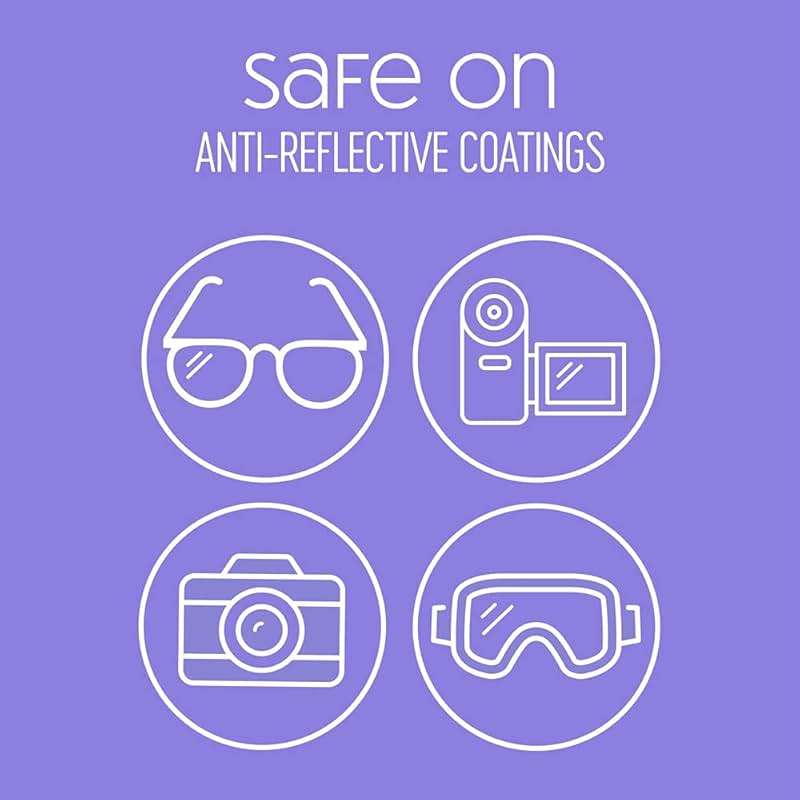Nice 'n Clean SmudgeGuard Lens Cleaning Wipes (100 Total Wipes) | Pre-Moistened Individually Wrapped Wipes | Non-Scratching & Non-Streaking | Safe for Eyeglasses, Goggles, & Camera Lens - Image 2