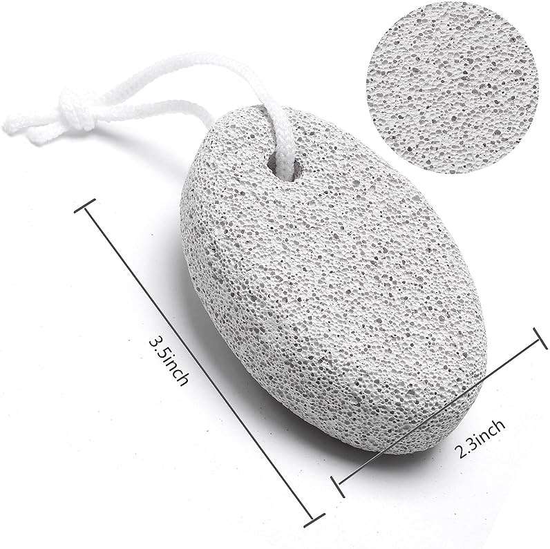 2PCS Natural Pumice Stone for Feet, HOOMBOOM Lava Pedicure Tools Hard Skin Callus Remover for Men/Women Feet and Hands - Natural Foot File Exfoliation to Remove Dead Skin - Image 7