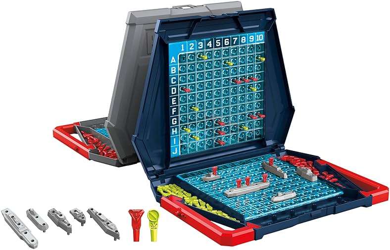 Hasbro Gaming Battleship Classic Board Game | Strategy Games for Kids and Adults | Ages 7+ | 2 Players | Fun Kids Games | Family Games - Image 4