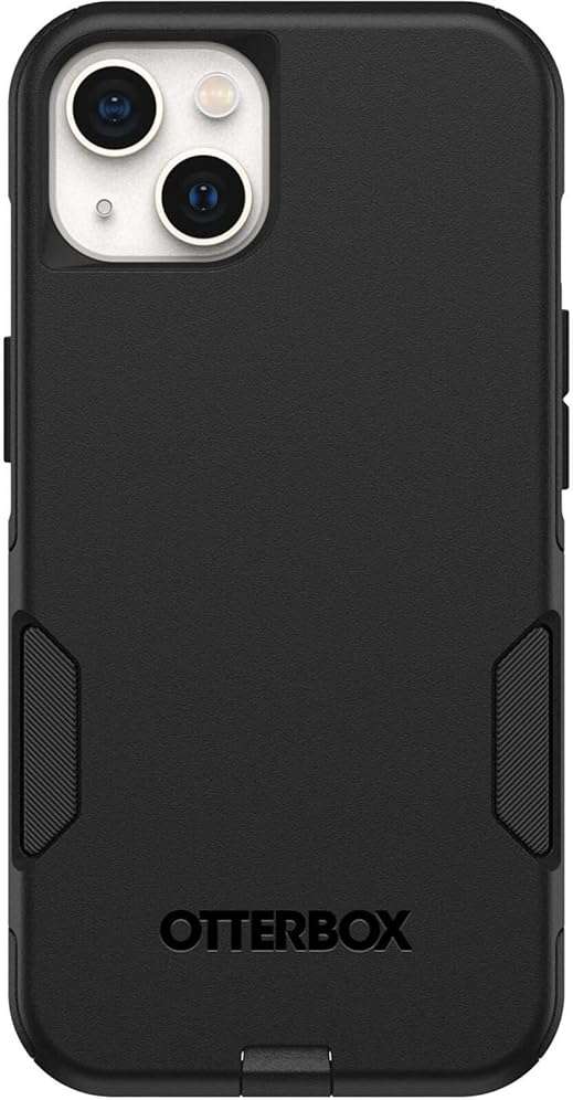 OtterBox iPhone 13 (ONLY) Commuter Series Case - Black, Slim & Tough, Pocket-Friendly, with Port Protection - Image 2