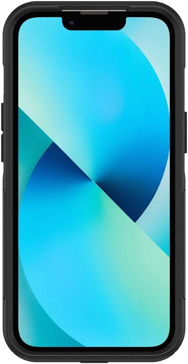 OtterBox iPhone 13 (ONLY) Commuter Series Case - Black, Slim & Tough, Pocket-Friendly, with Port Protection - Image 4